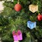 24pcs Christmas Tree Small Gift Boxes Hanging Decorations Ornaments Party Favors (Random Color)